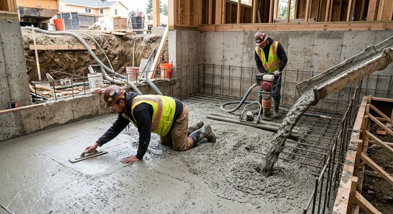 Basement Concrete Installation in Boulder County, CO