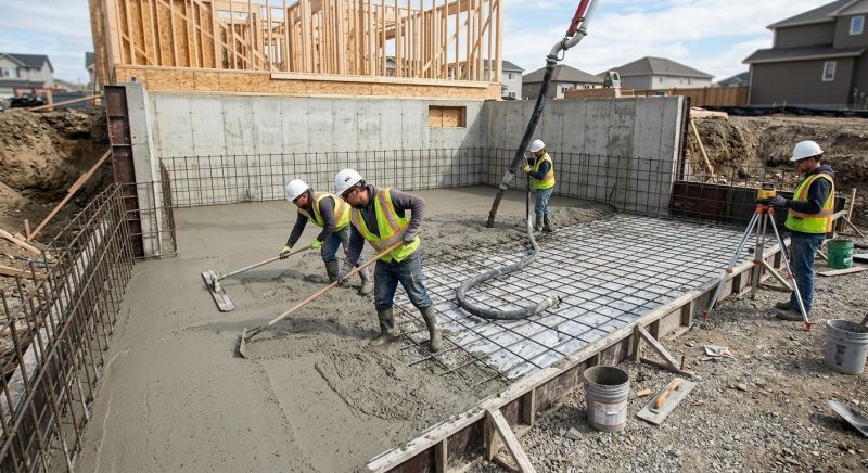 Basement Concrete Installation in Englewood, CO