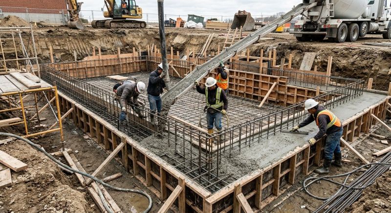 Basement Concrete Installation in Jefferson County, CO