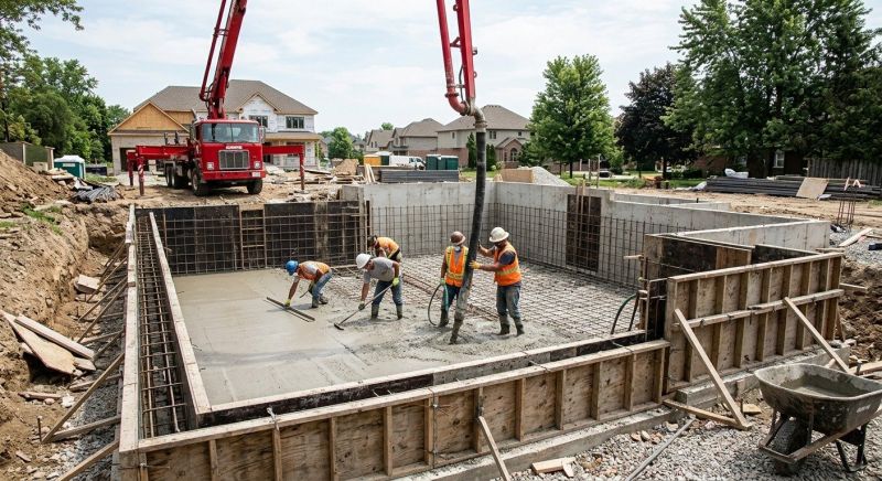 Basement Concrete Installation in Westminster, CO