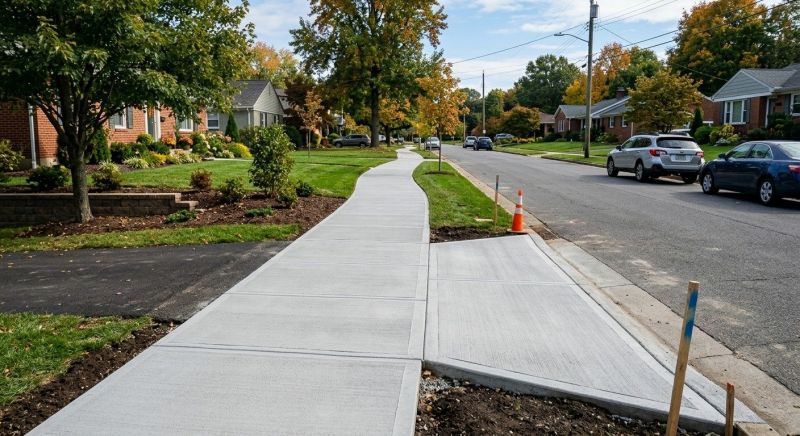 Cement Walkway Installation in Westminster, CO