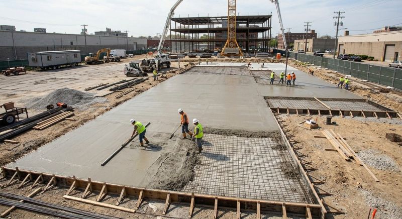 Commercial Slab Construction in Wheat Ridge, CO
