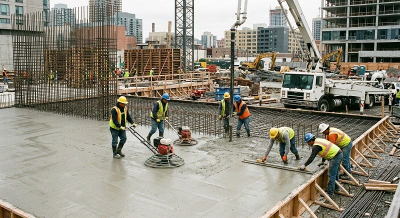 Commercial Slab Installation in Douglas County, CO