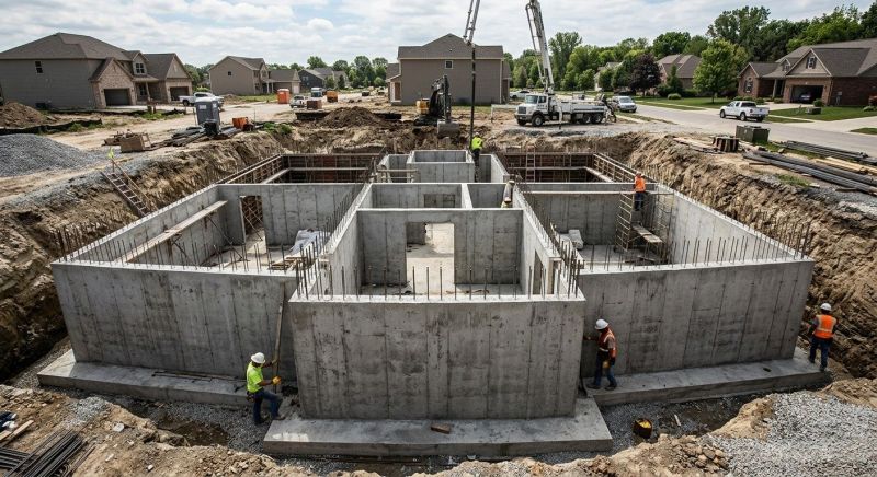Concrete Foundation Installation in Denver, CO