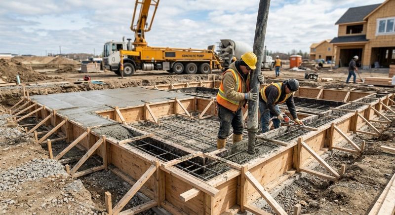 Concrete Foundation Installation in Morrison, CO