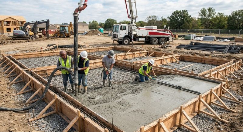 Concrete Foundation Installation in Morrison, CO