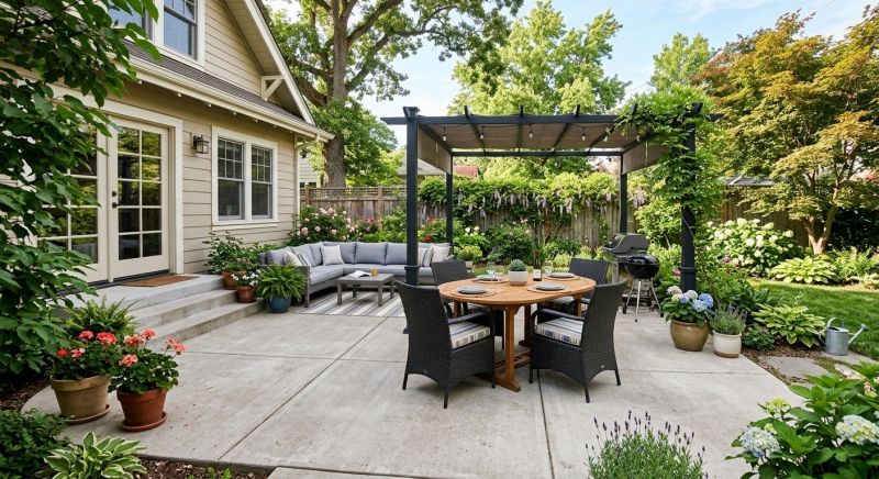 Concrete Patio Installation in Brighton, CO