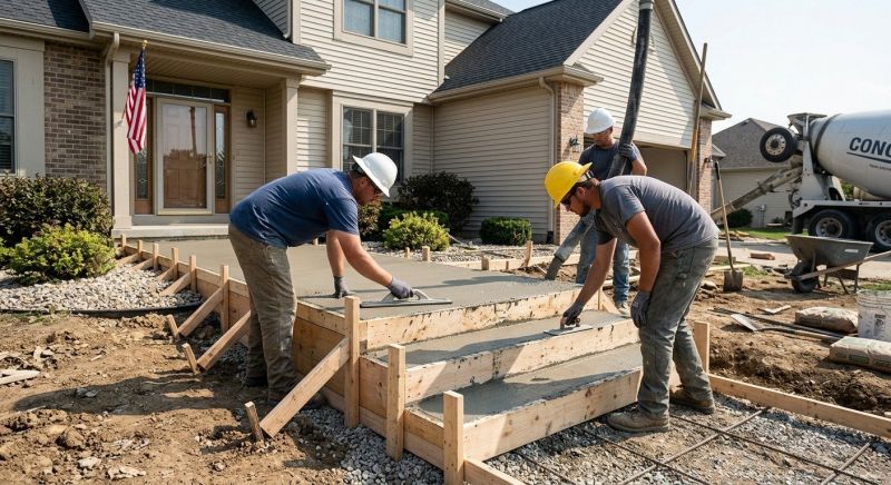 Concrete Porch Construction in Westminster, CO