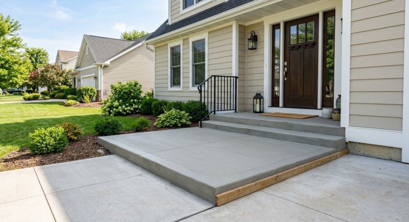 Concrete Ramp Installation in Boulder County, CO