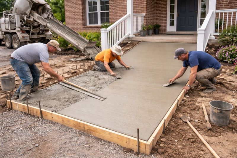 Concrete Ramp Installation in Denver County, CO