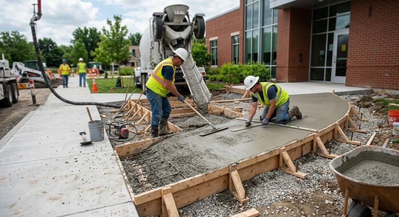 Concrete Ramp Installation in Englewood, CO