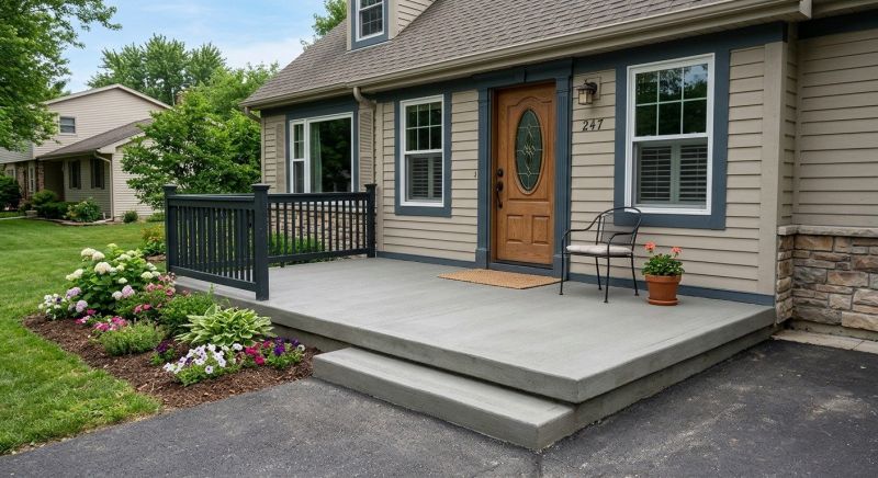 Concrete Ramp Installation in Englewood, CO