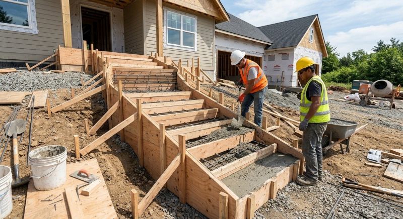 Concrete Stairs Construction in Arapahoe County, CO