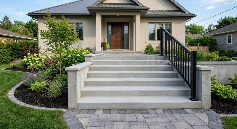 Concrete Stairs Construction in Boulder County, CO