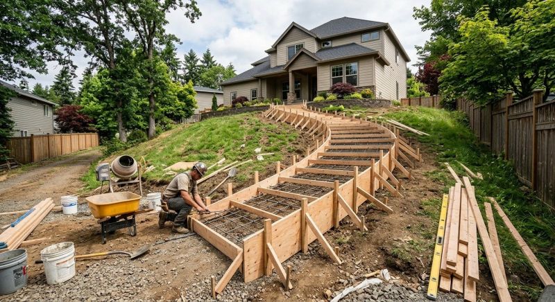 Concrete Stairs Construction in Brighton, CO