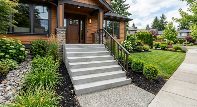 Concrete Stairs Construction in Dacono, CO
