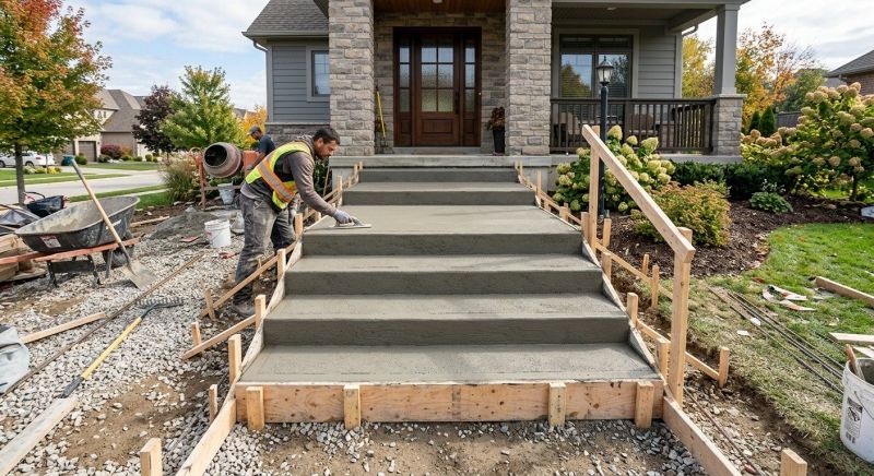 Concrete Stairs Installation in Adams County, CO