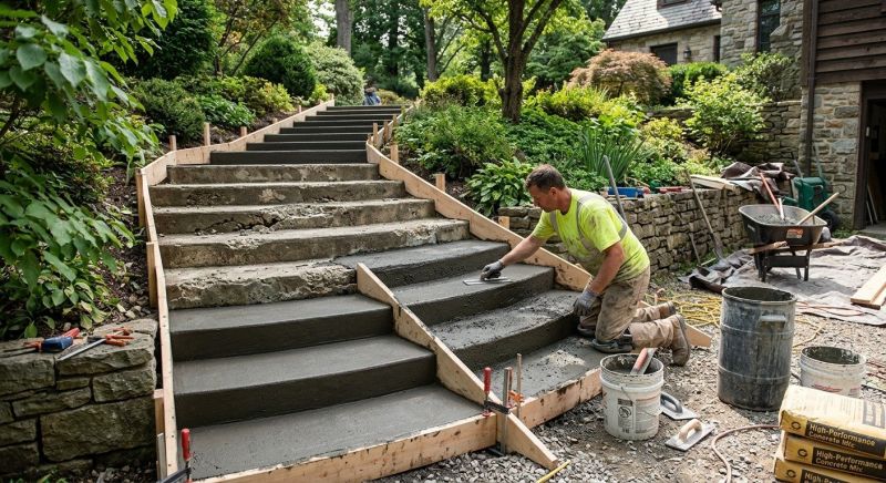 Concrete Stairs Installation in Arapahoe County, CO