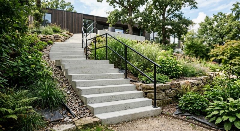 Concrete Stairs Installation in Douglas County, CO