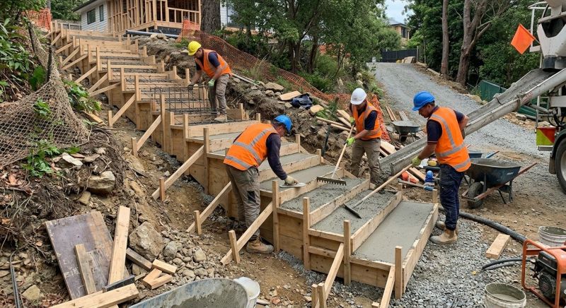 Concrete Stairs Installation in Fort Lupton, CO