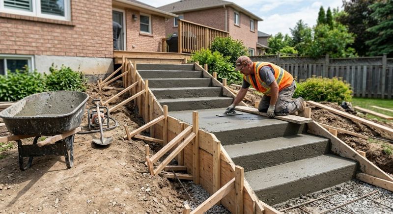 Concrete Steps Replacement in Littleton, CO