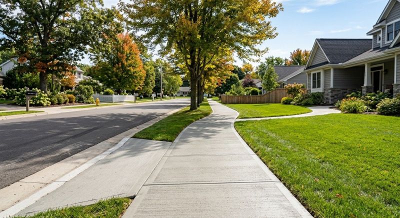 Concrete Walkway Installation in Arvada, CO