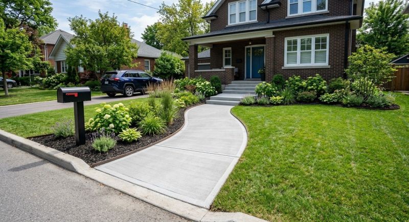 Concrete Walkway Installation in Douglas County, CO