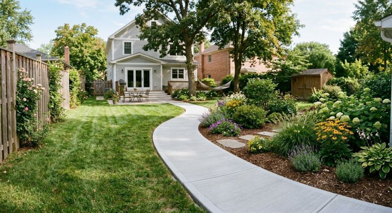 Concrete Walkway Installation in Evergreen, CO