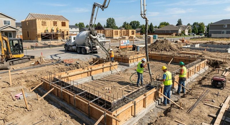 Foundation Construction in Commerce City, CO
