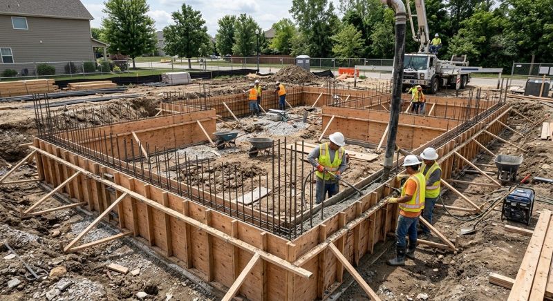 Foundation Construction in Firestone, CO