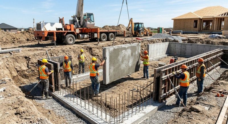 Foundation Wall Pouring in Boulder, CO