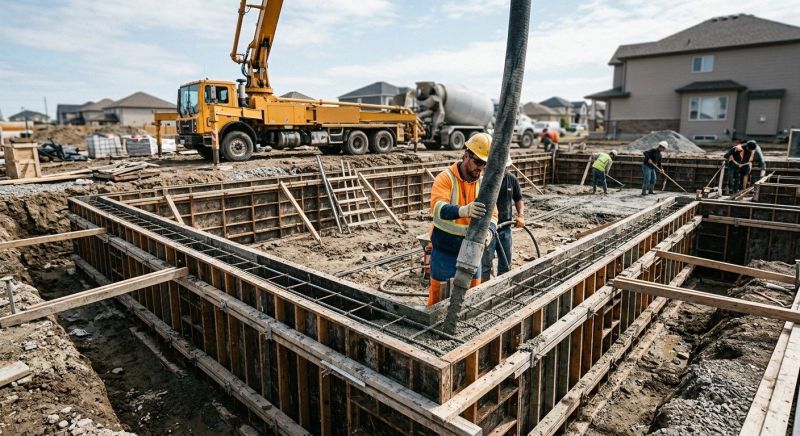 Foundation Wall Pouring in Denver, CO
