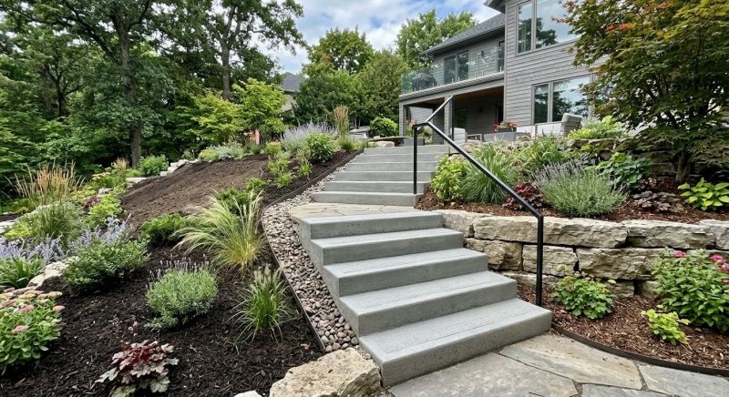 Poured Steps Installation in Fort Lupton, CO