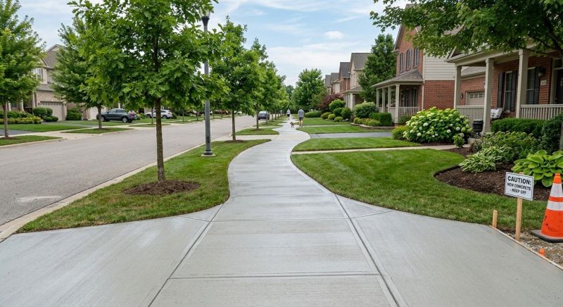 Sidewalk Construction in Erie, CO