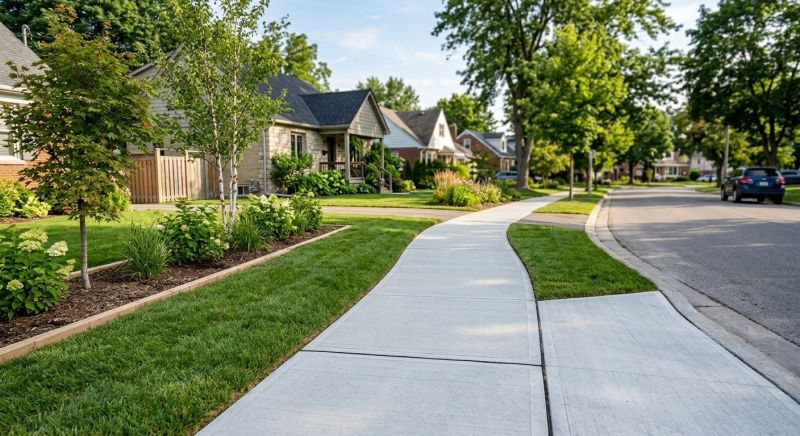 Sidewalk Construction in Lafayette, CO