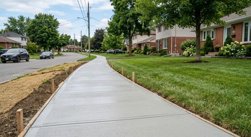 Sidewalk Construction in Louisville, CO