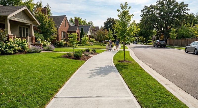 Sidewalk Construction in Wheat Ridge, CO